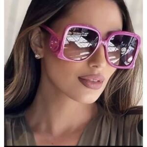 NEW Gucci GG1326S-004-58 FUSHSIA Sunglasses